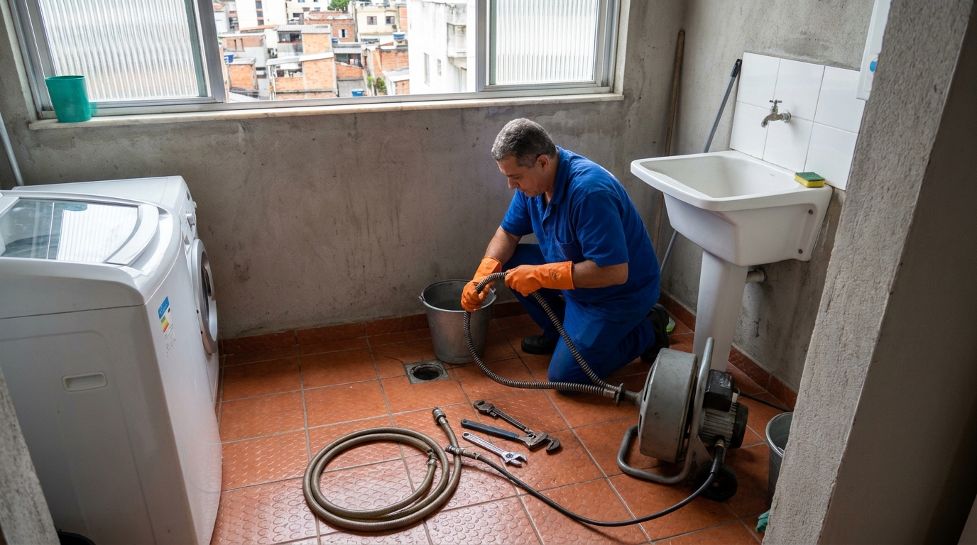 Limpeza Profunda de Ralos no Bom Sucesso, Anápolis‑GO